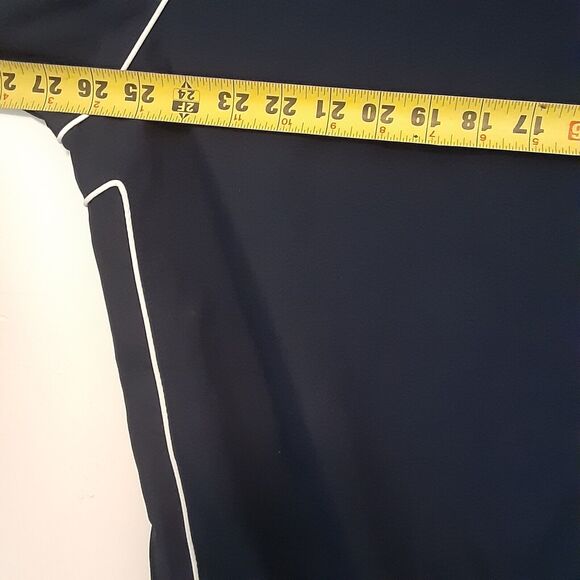 Patriots Providence Grove Russell Adult Mens XL Blue V Neck Windbreaker Jacket - Picture 8 of 9